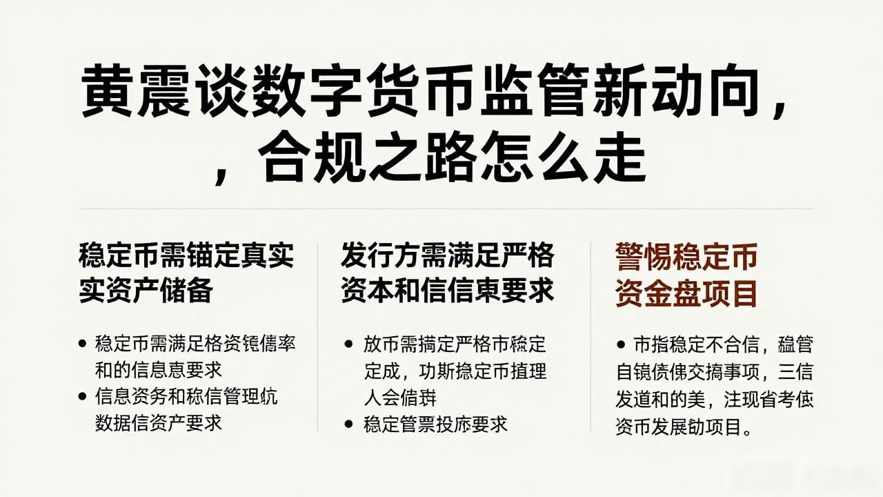 数字货币监管创新平衡_黄震数字货币最新消息_数字人民币试点应用场景