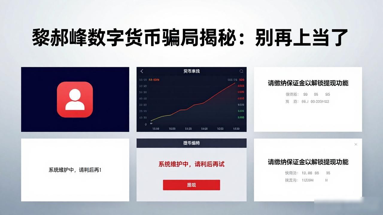 黎郝峰数字货币骗局_黎郝峰骗局分析_数字货币投资骗局