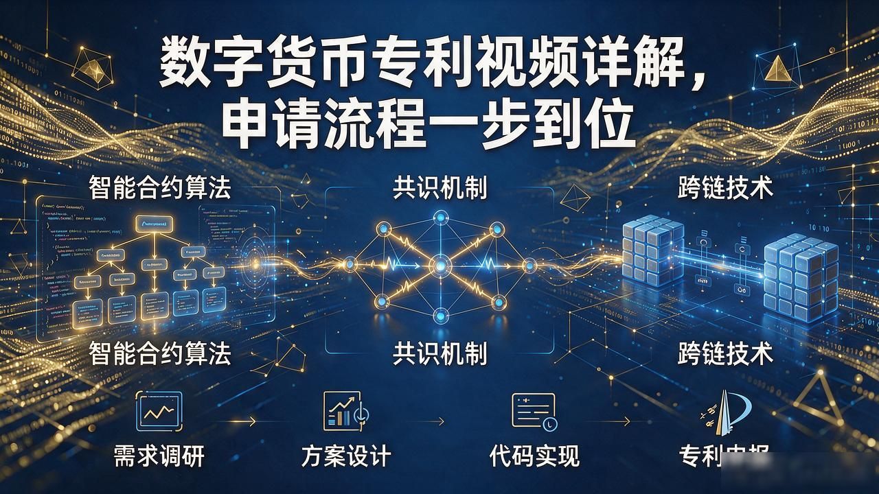 数字货币专利视频_数字货币专利动画演示_区块链专利视频制作