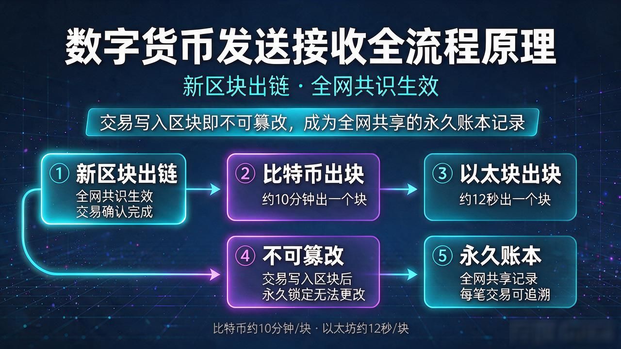 USDT BTC发送接收完整解析_数字货币发送接收原理_区块链底层开发数字货币转账流程