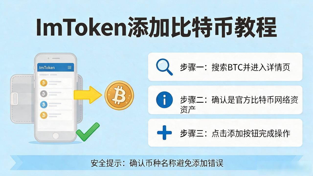ImToken添加比特币详细步骤_新手如何在ImToken中添加BTC_imtoken如何添加BTC