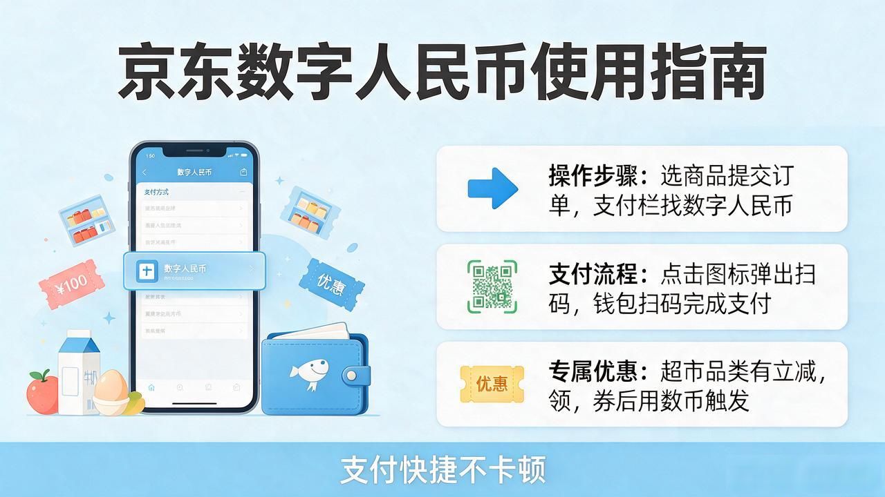 京东数字人民币使用方法_jd数字货币怎么用_京东数字人民币支付流程