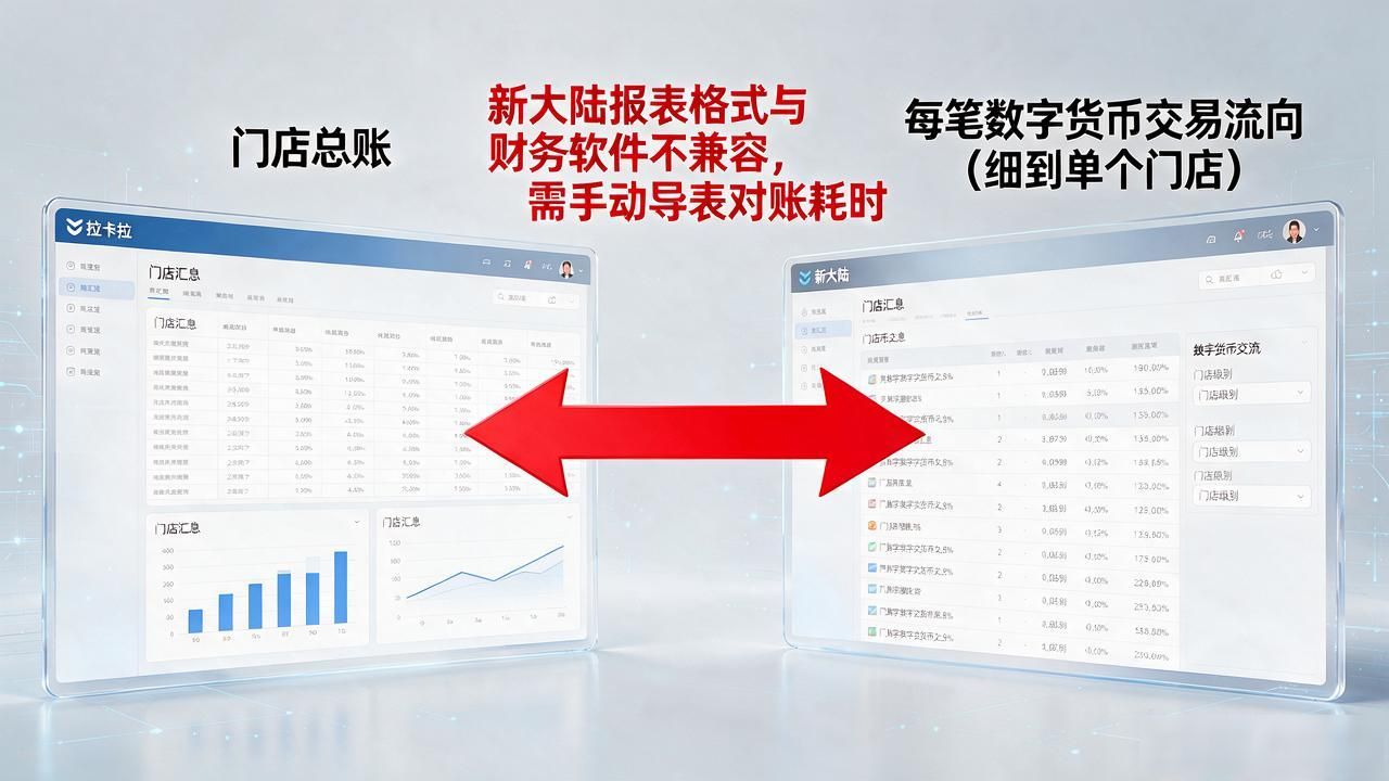 数字货币拉卡拉新大陆_连锁便利店数字货币收款终端对比_拉卡拉新大陆费率手续费差异
