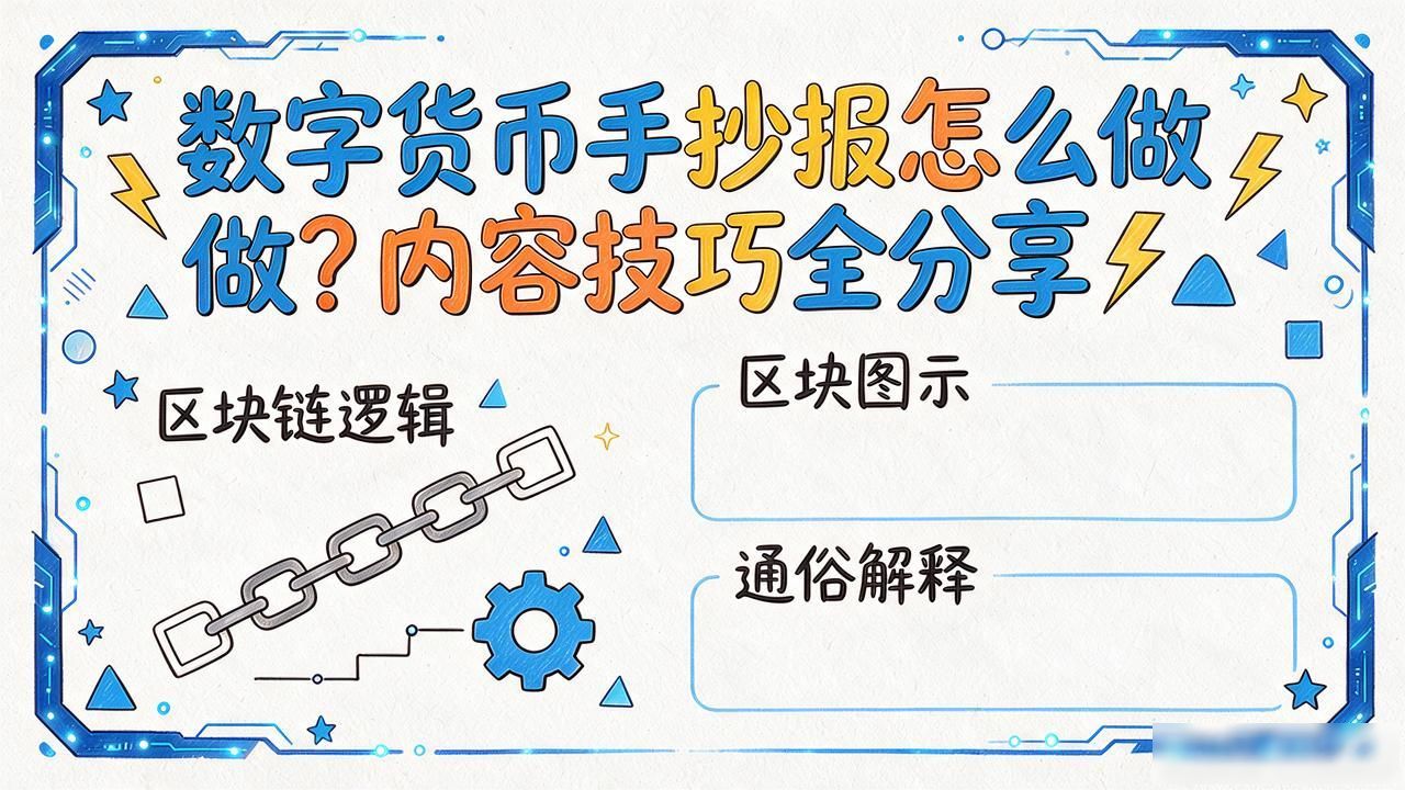 数字货币手抄报制作方法_数字货币手抄报核心概念呈现_数字货币手抄报