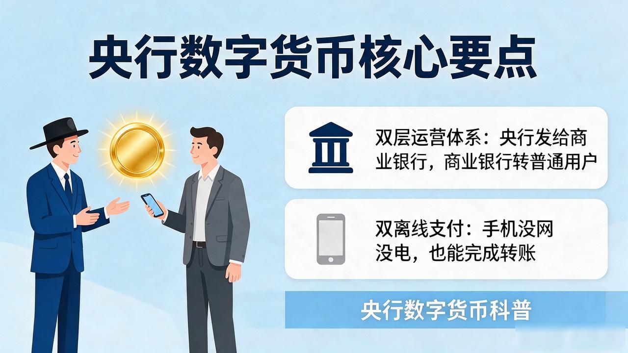 央行数字货币通俗讲解_央行数字货币双离线支付功能_央行数字货币和虚拟货币的区别